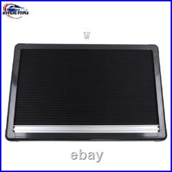 Black Motorhome Blind Flyscreen Caravan Camper Van Conversion RV 110cm×60cm