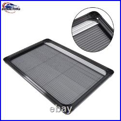 Black Motorhome Blind Flyscreen Caravan Camper Van Conversion RV 110cm×60cm