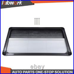 Black Motorhome Blind Flyscreen Caravan Camper Van Conversion RV 110cmx60cm