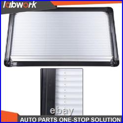 Black Motorhome Blind Flyscreen Caravan Camper Van Conversion RV 110cmx60cm