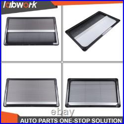 Black Motorhome Blind Flyscreen Caravan Camper Van Conversion RV 110cmx60cm