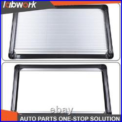 Black Motorhome Blind Flyscreen Caravan Camper Van Conversion RV 110cmx60cm