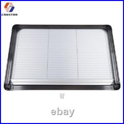 Black Motorhome Blind Flyscreen Caravan Camper Van Conversion Rv 90cm52cm