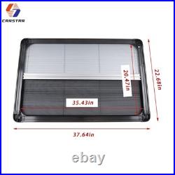 Black Motorhome Blind Flyscreen Caravan Camper Van Conversion Rv 90cm52cm