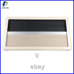 Blind Flyscreen 110cmx55cm Motorhome Caravan Camper Van Conversion RV Cream