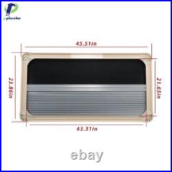 Blind Flyscreen 110cmx55cm Motorhome Caravan Camper Van Conversion RV Cream