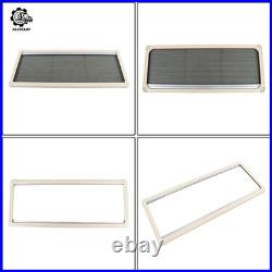 Blind Flyscreen 145cm×55cm Caravan Camper Van Motorhome Conversion RV Cream