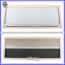 Blind Flyscreen 145cm×55cm Caravan Camper Van Motorhome Conversion RV Cream