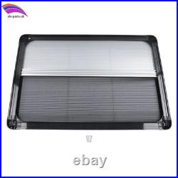 Blind Flyscreen Black Caravan Camper Van Motorhome Conversion Rv 100cm×65cm