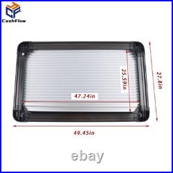 Blind Flyscreen Caravan Camper Van Motorhome Conversion RV Black 100cm×50cm