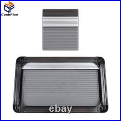 Blind Flyscreen Caravan Camper Van Motorhome Conversion RV Black 100cm×50cm