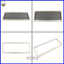 Blind Flyscreen Cream Motorhome Caravan Camper Van Conversion RV 145cmX55cm