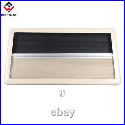 Blind Flyscreen Motorhome Caravan Camper Van Conversion RV Cream 100cm×50cm