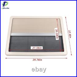 Blind Flyscreen Motorhome Caravan Camper Van Conversion Rv Cream Col 70cm×65cm