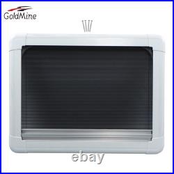 Blind Flyscreen Motorhome Caravan Camper Van Conversion Rv White 80cmx65cm