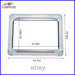 Blind Flyscreen Motorhome Caravan Camper Van Conversion Rv White 80cmx65cm