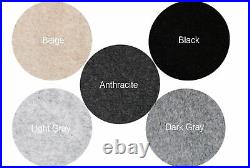 10 SqM Anthracite Colour 4 Way Stretch Van Conversion Campervan Lining Pliable 