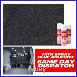 CAMPER VAN CARPET LINING 4 WAY STRETCH for VW T 6 5 1 TRANSIT 20 SQM MOTOR HOME