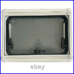 CAMPERVAN HINGED WINDOW 700450mm BLIND SCREEN VAN HORSEBOX CARAVAN MOTORHOME