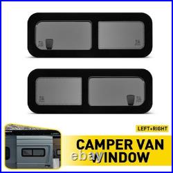 Camper Motorhome Side Sliding Opening Windows Conversion Caravan 780280mm 2x
