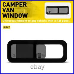 Camper Motorhome Side Sliding Opening Windows Conversion Caravan 780280mm RH