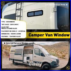 Camper Motorhome Side Sliding Opening Windows Conversion Caravan 780X240Mm 2x