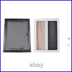Camper Van Caravan RV Cassette Window Hinged Blinds Motorhome Window 600x450mm Camper Van Caravan RV Cassette Window Hinged Blinds Motorhome Window 600x450mm