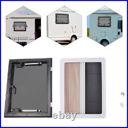 Camper Van Caravan RV Cassette Window Hinged Blinds Motorhome Window 600x450mm Camper Van Caravan RV Cassette Window Hinged Blinds Motorhome Window 600x450mm