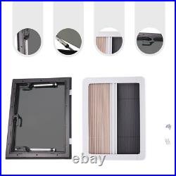 Camper Van Caravan RV Cassette Window Hinged Blinds Motorhome Window 600x450mm Camper Van Caravan RV Cassette Window Hinged Blinds Motorhome Window 600x450mm