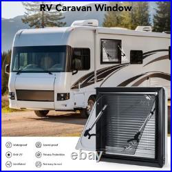 Camper Van Cassette Window 500x450mm Caravan Motorhome Blinds Tempered Glass