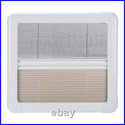 Camper Van Cassette Window 500x450mm Caravan Motorhome Blinds Tempered Glass