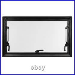Camper Van Cassette Window 800x450mm Motorhome Horsebox Tempered Glass Blinds