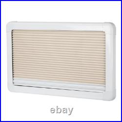 Camper Van Cassette Window 800x450mm Motorhome Horsebox Tempered Glass Blinds