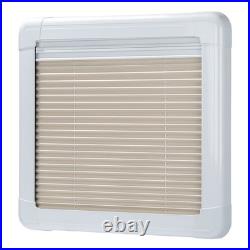 Camper Van Cassette Window Blinds Tempered Glass 500x450mm Motorhome Round Edge