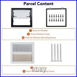 Camper Van Cassette Window Tempered Glass Motorhome Horsebox Blinds