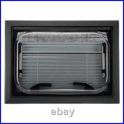 Camper Van Cassette Windows 500 x 350 mm Acrylic Hinged Motorhome Conversion
