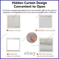 Camper Van Cassette Windows Acrylic Flynet Screen Motorhome Conversion Hinged