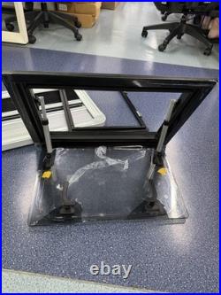 Camper Van Cassette Windows Acrylic Hinged Motorhome Conversion 500 x 350 mm
