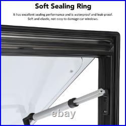 Camper Van Cassette Windows Acrylic Motorhome Conversion Tempered Glass Hinged