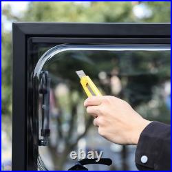 Camper Van Cassette Windows Acrylic Motorhome Conversion Tempered Glass Hinged