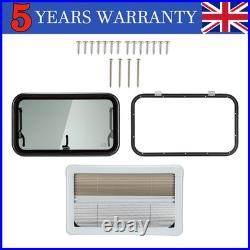 Camper Van Cassette Windows Blackout Blinds for Motorhome Window Flynet Screen