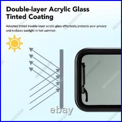 Camper Van Cassette Windows Flynet Screen Acrylic Motorhome Conversion Hinged