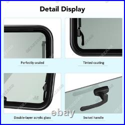 Camper Van Cassette Windows Flynet Screen Acrylic Motorhome Conversion Hinged