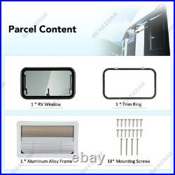 Camper Van Cassette Windows Flynet Screen Motorhome Conversion Tempered Glass
