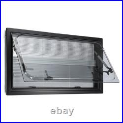 Camper Van Cassette Windows Hinged Blackout Blinds Acrylic for Motorhome Window