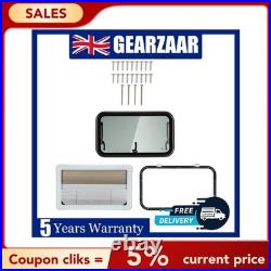 Camper Van Cassette Windows Hinged Blinds Caravan Motorhome Horsebox Hinged