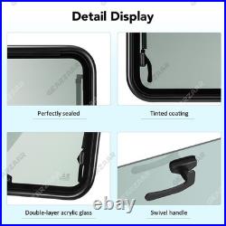 Camper Van Cassette Windows Hinged Blinds Caravan Motorhome Horsebox Hinged