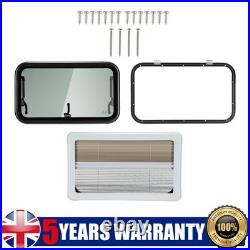 Camper Van Cassette Windows Hinged Tempered Glass for Motorhome Window Acrylic