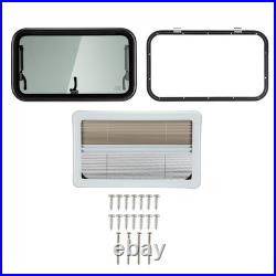 Camper Van Cassette Windows Hinged Tempered Glass for Motorhome Window Acrylic