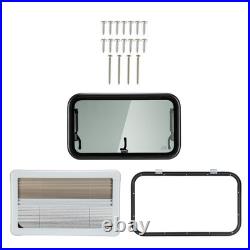 Camper Van Cassette Windows Hinged Tempered Glass for Motorhome Window Acrylic
